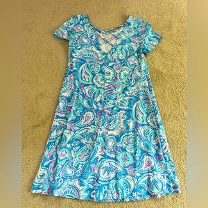 Size XXS Lilly Pulitzer Criss Cross Cap Sleeve Dress